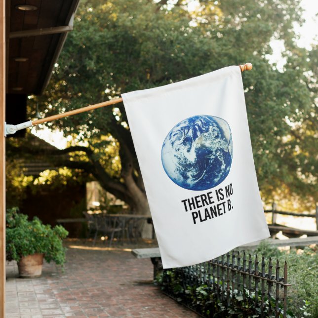 There is no Planet B House Flag (In SItu)