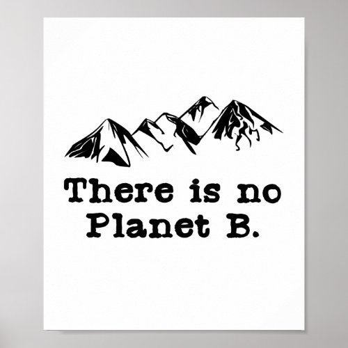 There is no planet B Poster