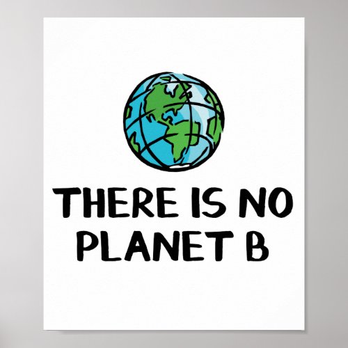 There is no planet B Poster