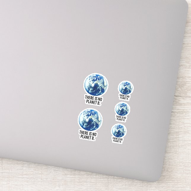 There is no Planet B Sticker (Detail)