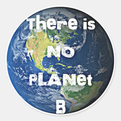 There is no Planet B Stickers