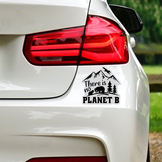 There is No Planet B,  Vegan Activism  Sticker (Creator Uploaded)