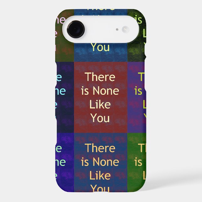 "There Is None Like You": Mosaic Grid Inspirationa Case-Mate iPhone Case (Back)