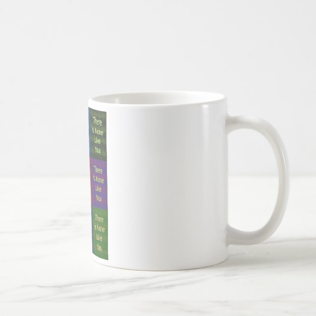 There Is None Like You:: The Mosaic Grid Inspirati Coffee Mug (Right)