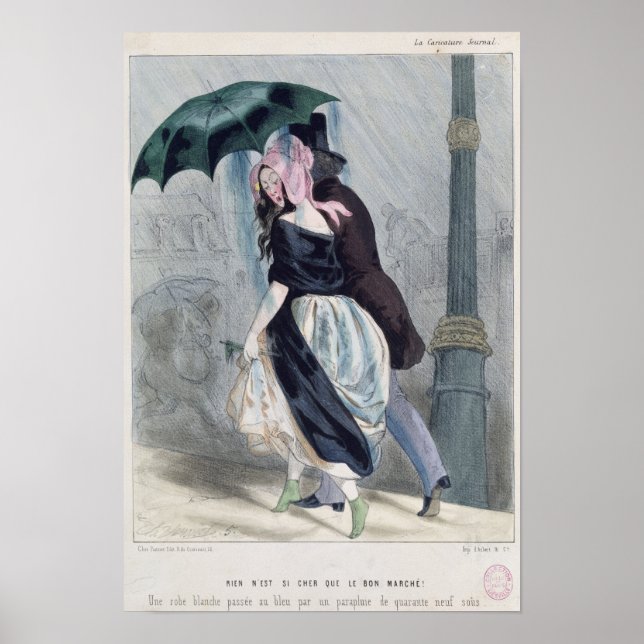 There is Nothing as Expensive as Le Bon Marche' Poster (Front)