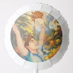 THERE IS NOTHING LIKE A GOOD TUSSLE WITH DAD BALLOON