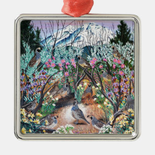 There is One in Every Crowd Metal Ornament