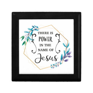 There is Power in the Name of Jesus Gift Box