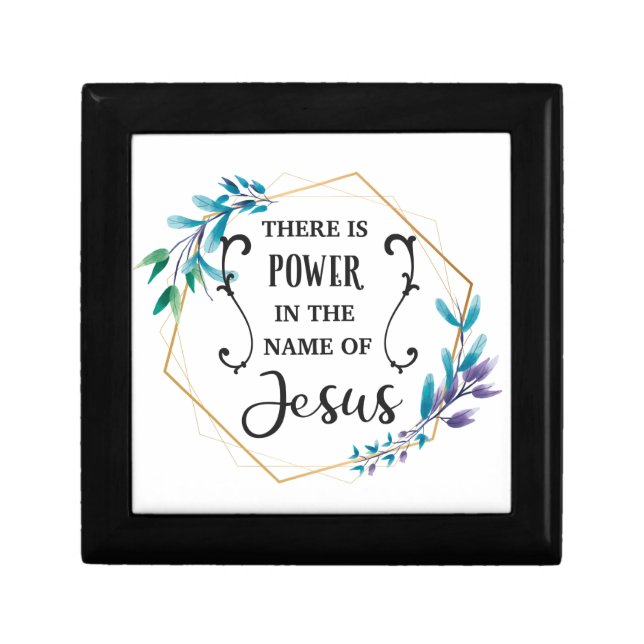 There is Power in the Name of Jesus Gift Box (Front)