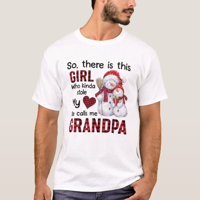 There Is This Girl Who Kinda Stole My Heart Calls T-Shirt (Front)