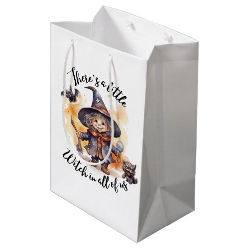 Thereâs a Little Witch in All of Us Medium Gift Bag