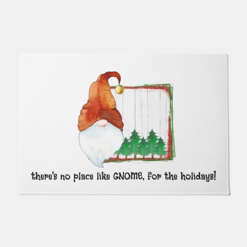 Theres no place like GNOME for the holidays Doormat