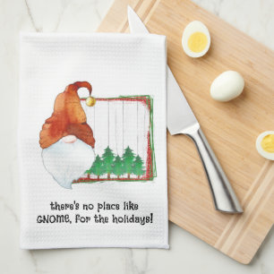There’s no place like GNOME, for the holidays. Kitchen Towel