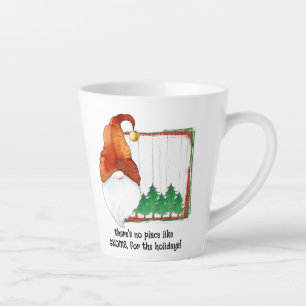 There’s no place like GNOME, for the holidays. Latte Mug