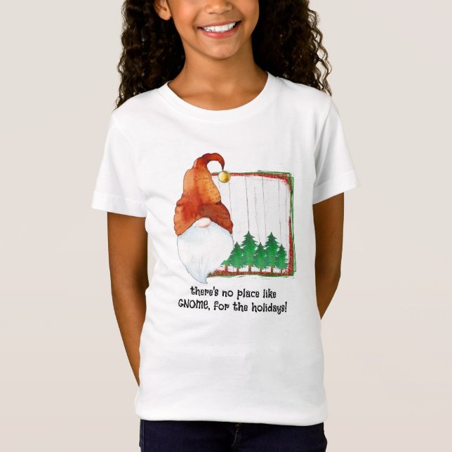 There’s no place like GNOME, for the holidays. T-Shirt (Front)