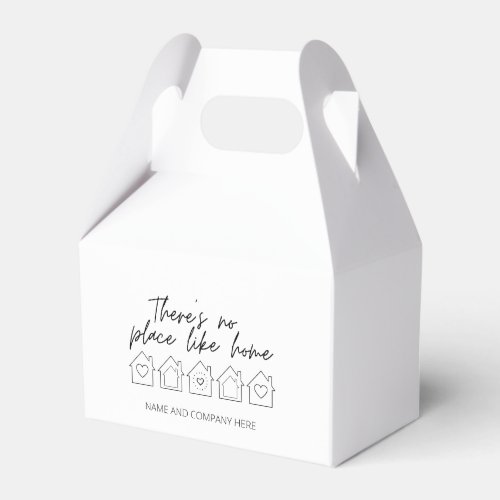 Theres No Place Like Home Favor Boxes