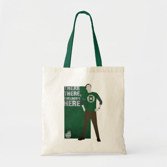 There There, Sheldon's Here Tote Bag (Front)