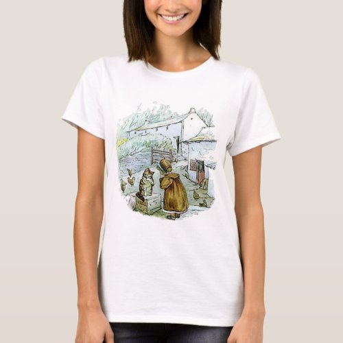 There was a girl named Lucie who loved animals T_Shirt