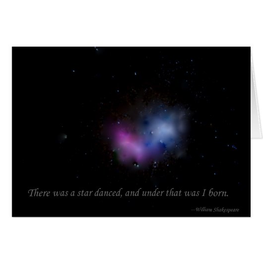 There was a star danced cards (Front Horizontal)