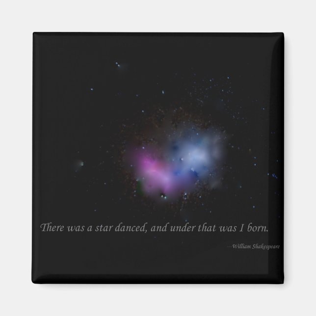 There was a star danced magnet (Front)