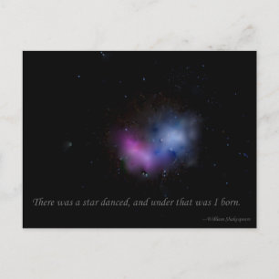There was a star danced postcard