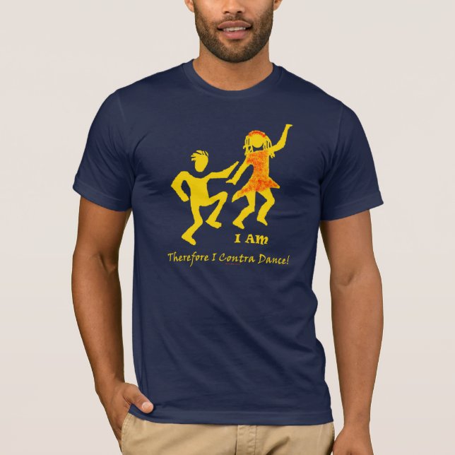 Therefore I Contra Dance T-Shirt (Front)