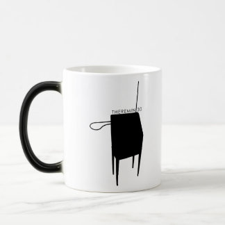 Theremin 30 RCA silhouette (black) Color Morph Mug