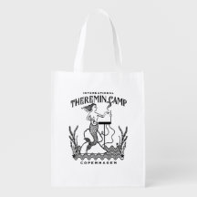 Theremin Camp black line art