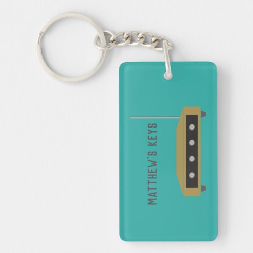 Theremin Personalized Keychain
