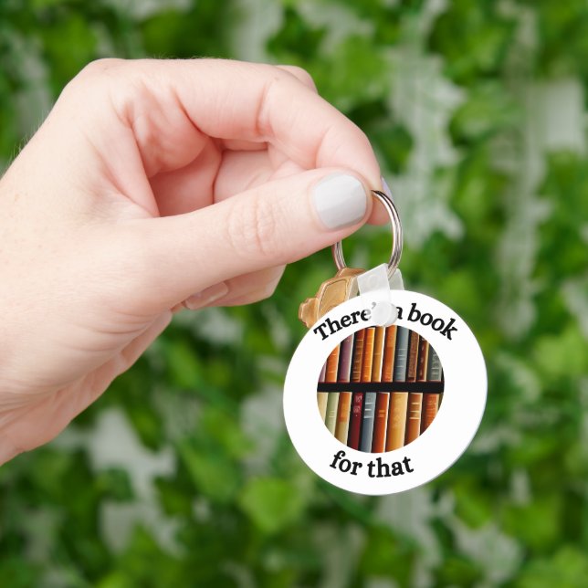There's a book for that keychain (Hand)
