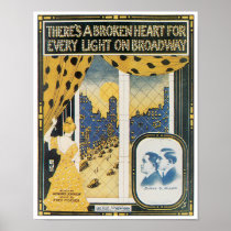 There's a Broken Heart poster