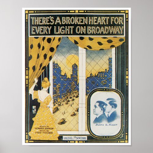 There's a Broken Heart poster