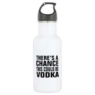 There's a chance this could be vodka water bottle