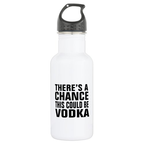 Theres a chance this could be vodka water bottle