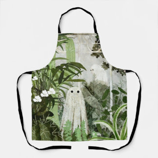 There's A Ghost In The Greenhouse Again... Apron