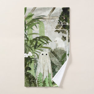 There's A Ghost In The Greenhouse Again... Hand Towel