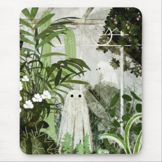 There's A Ghost In The Greenhouse Again... Mouse Pad