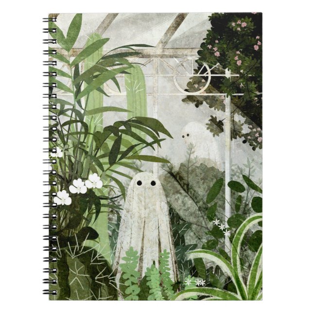 There's A Ghost In The Greenhouse Again... Notebook (Front)