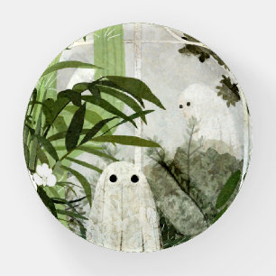 There's A Ghost In The Greenhouse Again... Paperweight