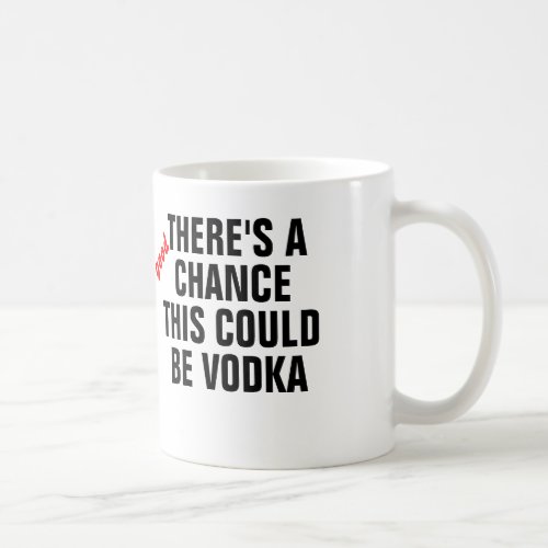 Theres a good chance this could be vodka coffee mug