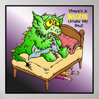 There's A Kid Under My Bed! Poster