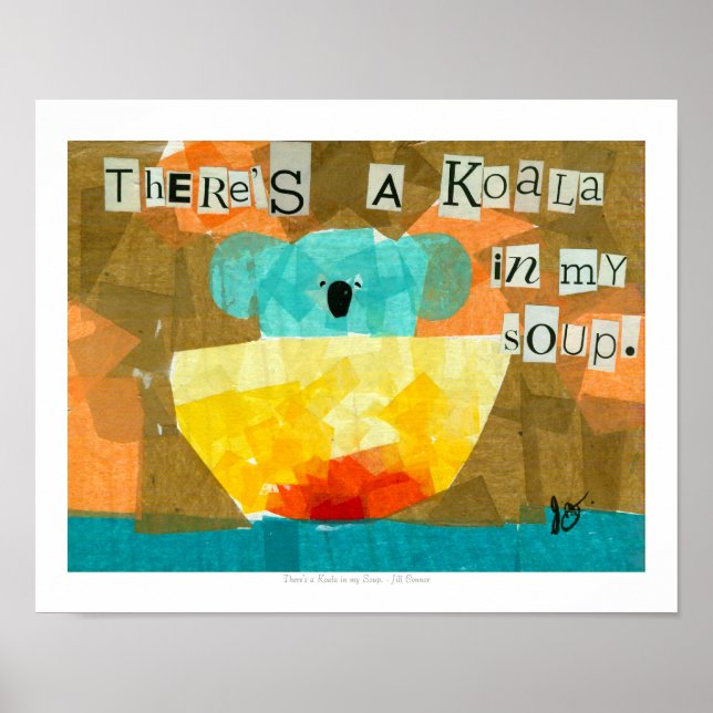 There's a Koala in My Soup. Poster (Front)