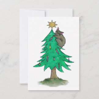 There's a Possum up the Christmas Tree