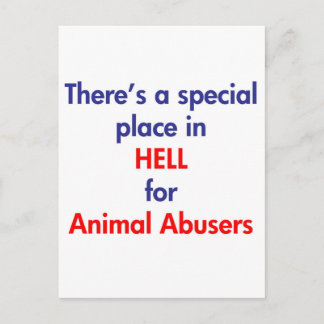 There's A Special Place In Hell Postcard