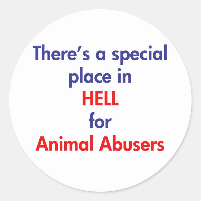There's A Special Place In Hell Stickers