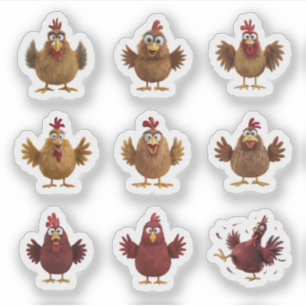 There's Always One...Chickens! Sticker