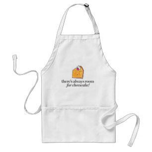 There's Always Room for Cheesecake Adult Apron