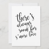 There's always room for s'more affordable sign (Front)