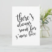 There's always room for s'more affordable sign (Standing Front)