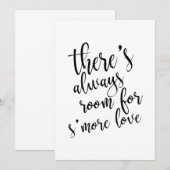 There's always room for s'more affordable sign (Front/Back)